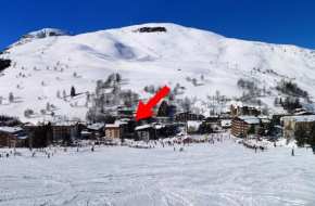 48 m² 2 chambres 8 pers - Balcon Sud - Pied pistes